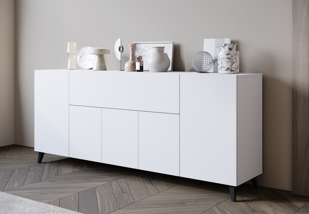 Home affaire Sideboard PHUKET II | Weiß