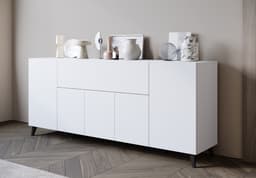 Home affaire Sideboard PHUKET II | Weiß