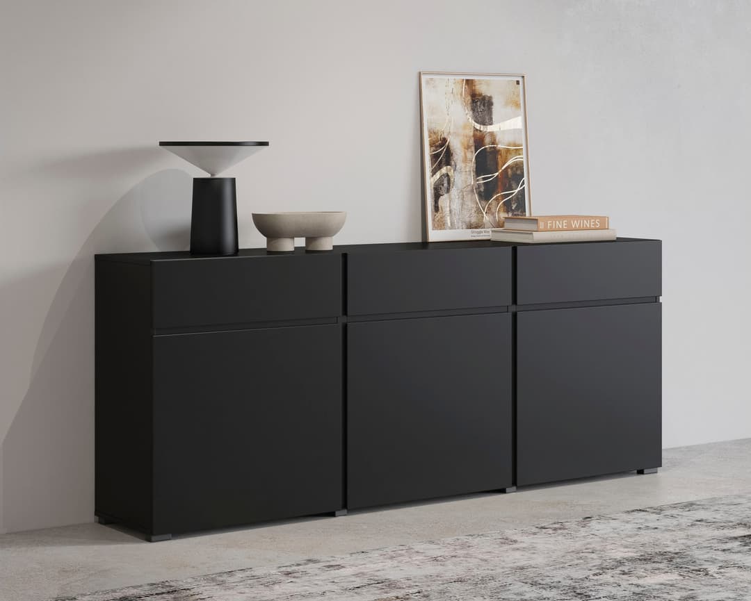 OTTO home Sideboard Cross | Schwarz