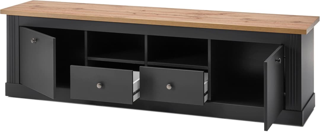 OTTO home Wohnwand Westminster | Braun
