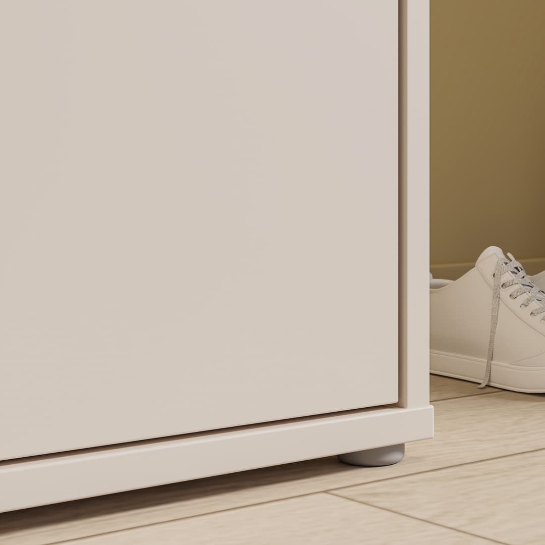 FORTE Schuhschrank Alice Springs | Beige
