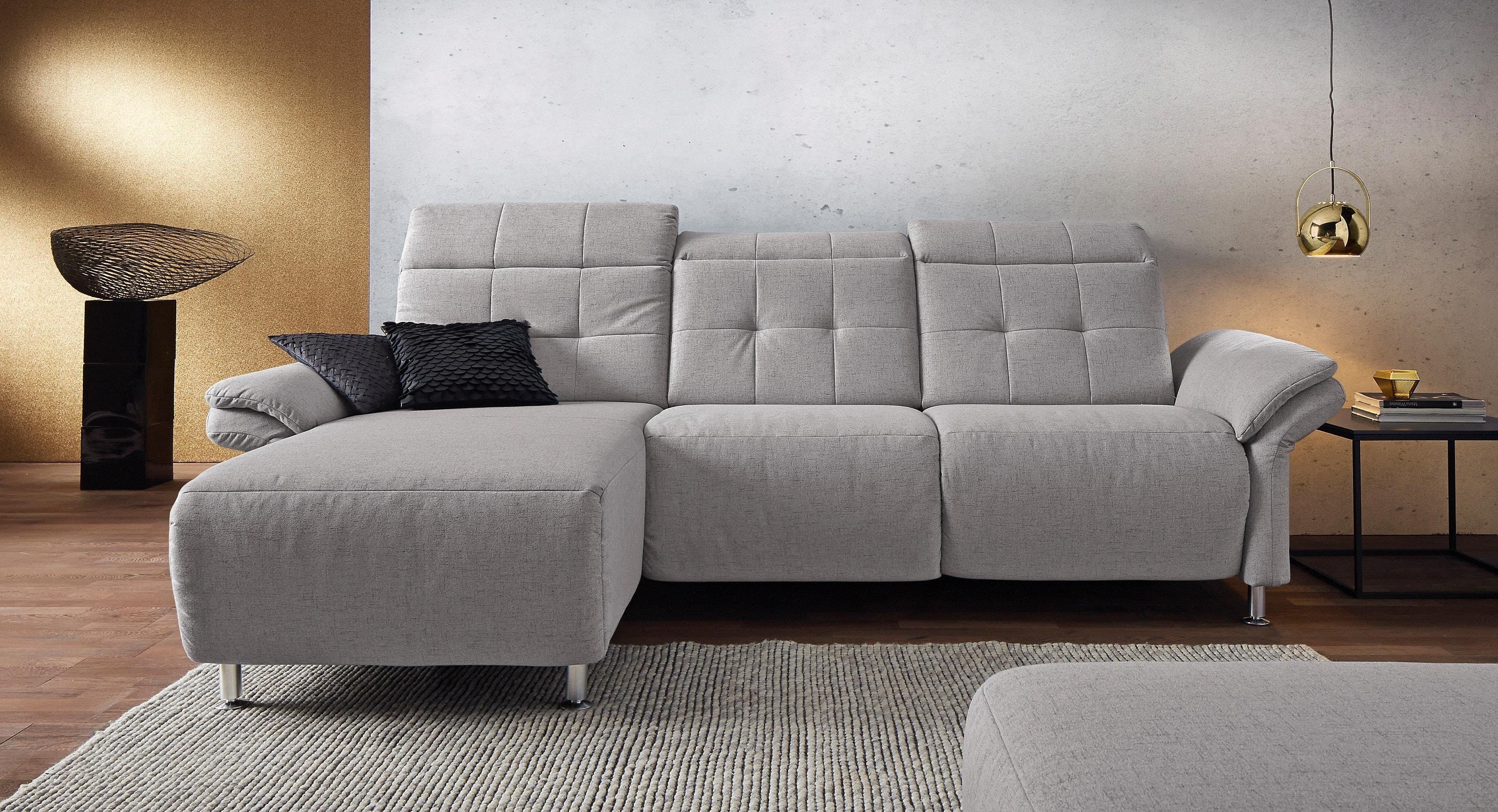 Home affaire Ecksofa Manhattan L-Form | Grau