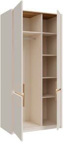 FORTE Garderobenschrank Oak Squere | Beige 3