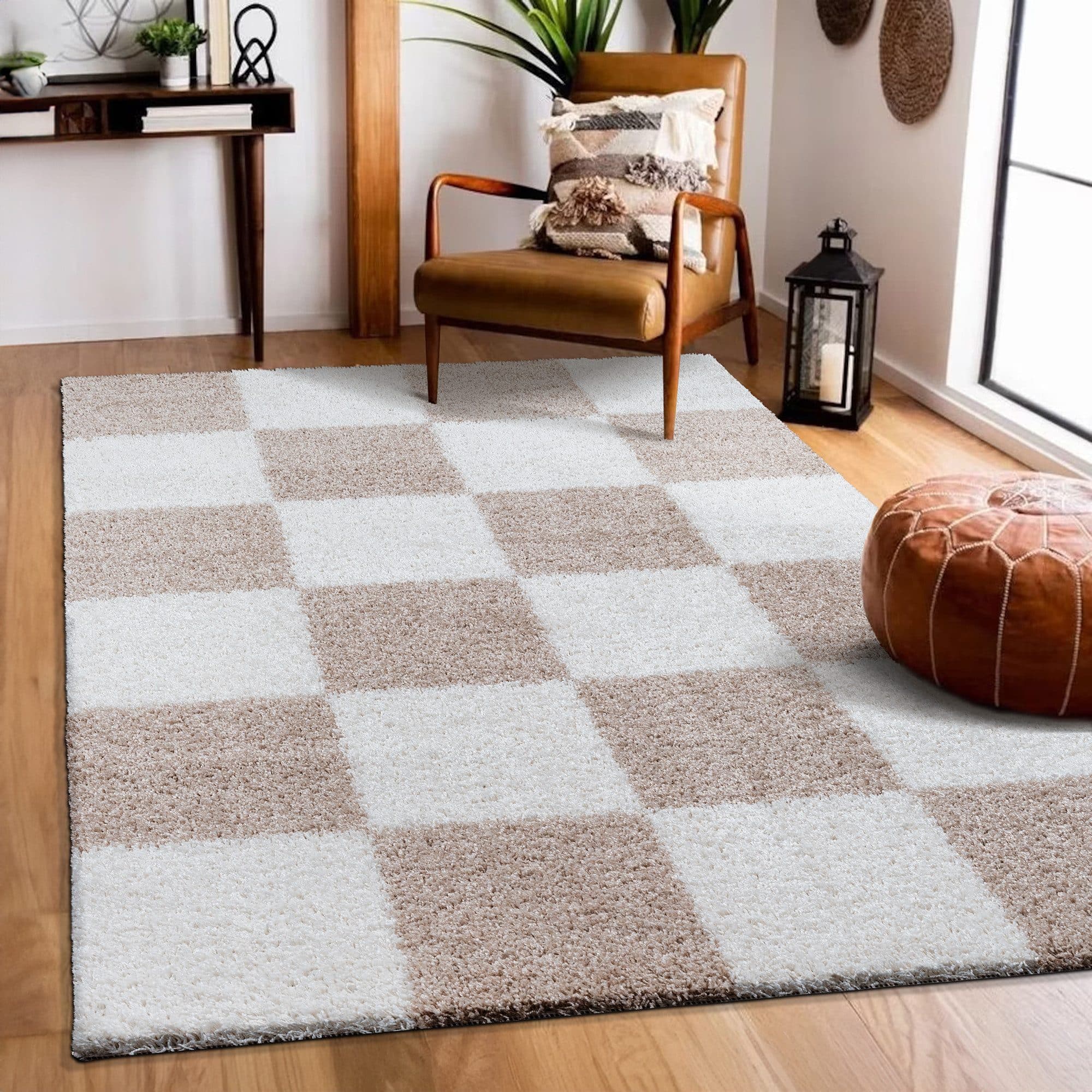 Sanat Hochflor-Teppich Milano 1250 | Beige