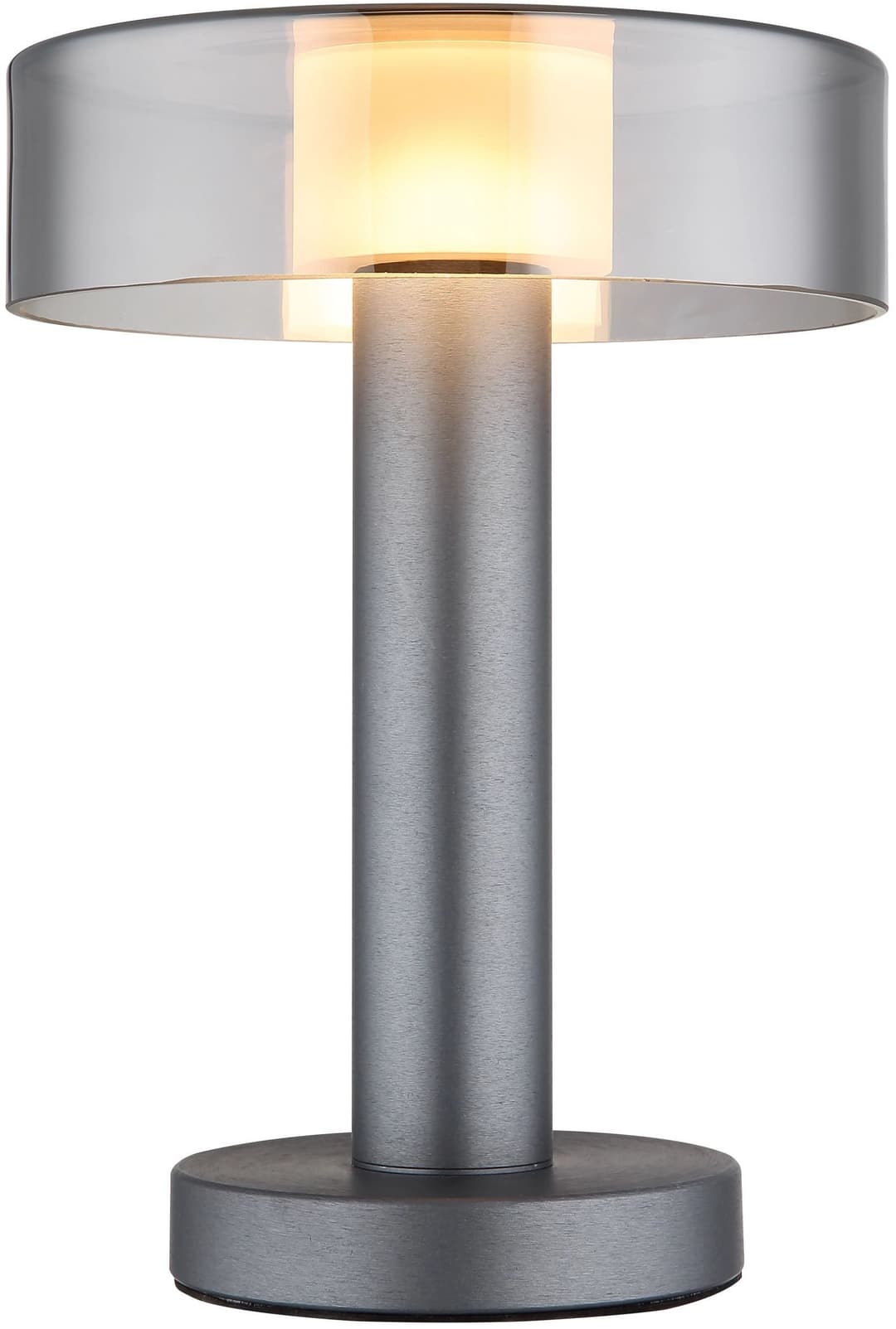 GLOBO LIGHTING LED Tischleuchte GRANT | Silber