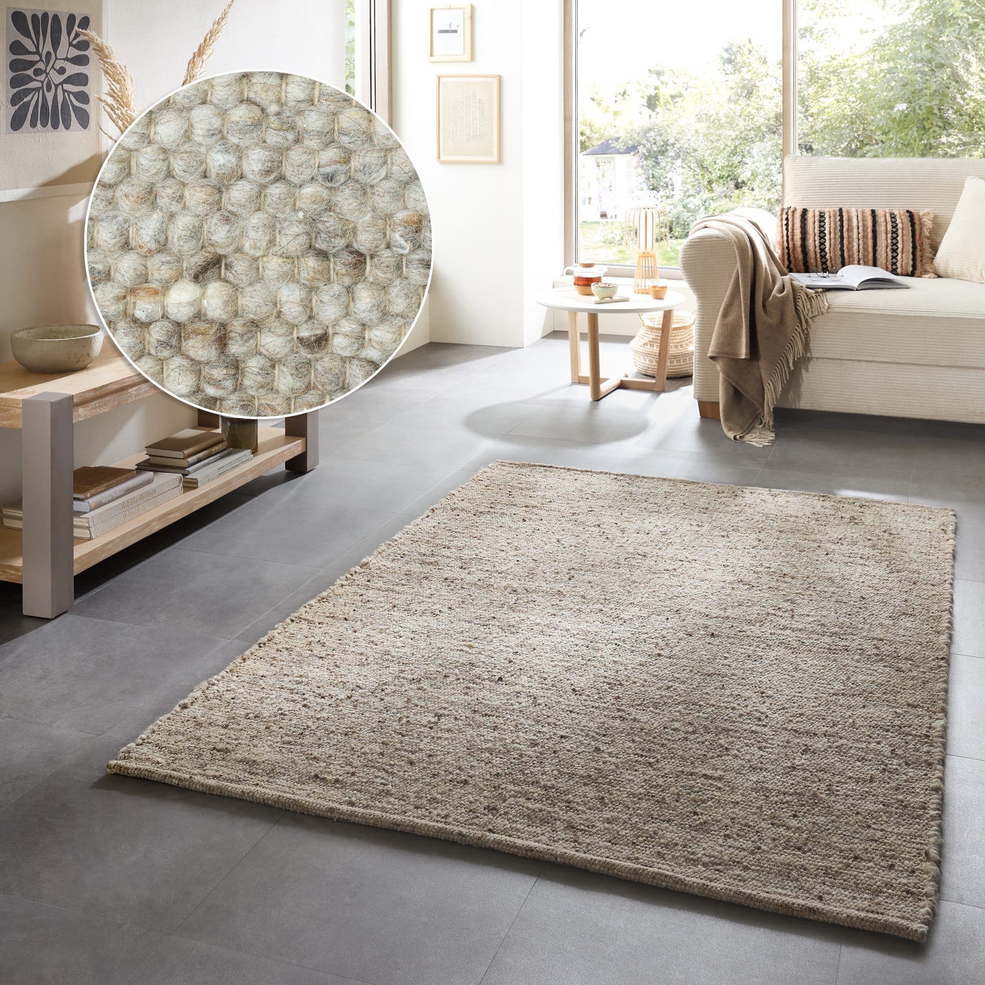 OTTO home Wollteppich Greith | Beige