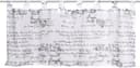 Home Basics Scheibengardine SCHRIFTEN | Mehrfarbig 2