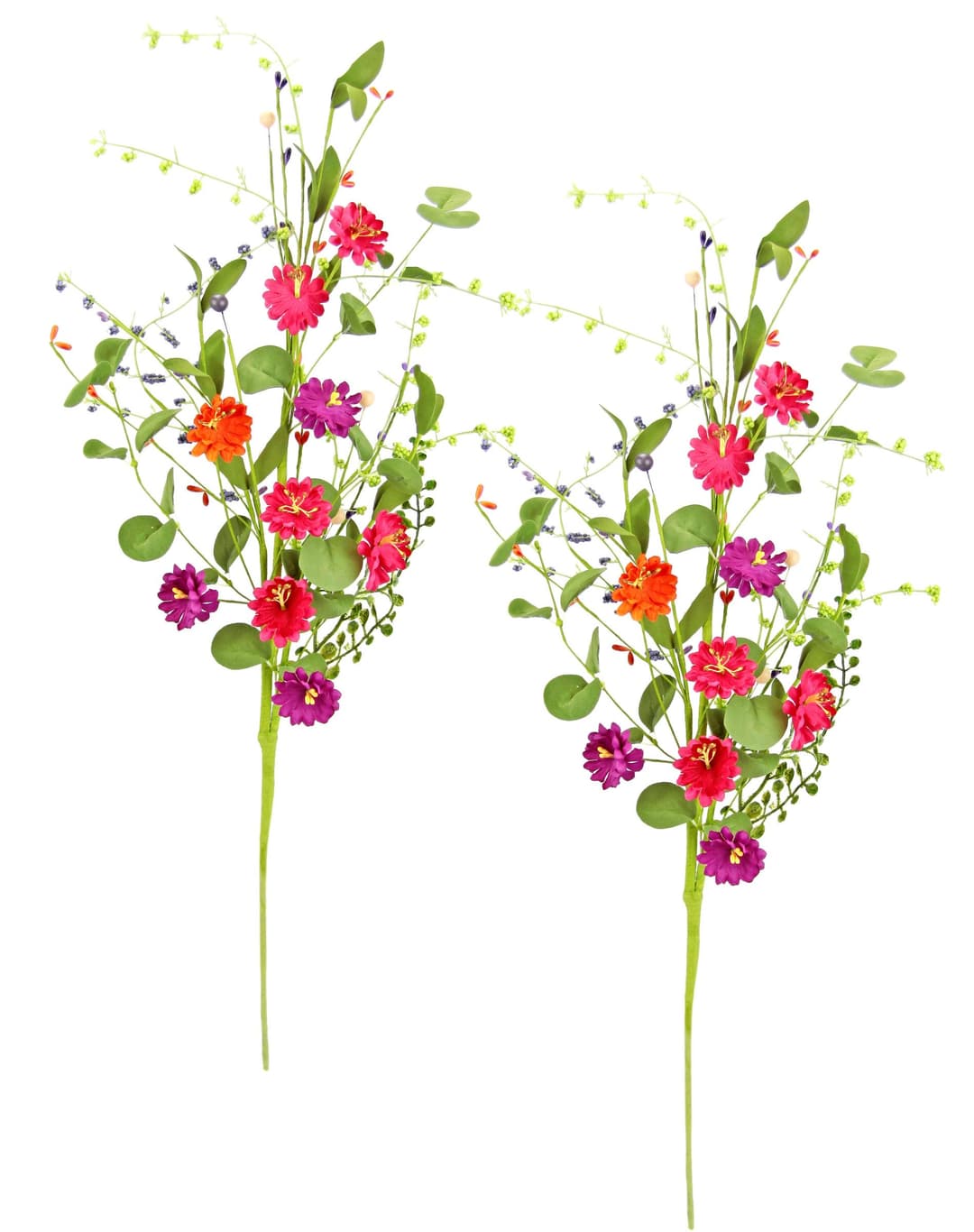 I.GE.A. Künstlicher Blütenzweig Margerite | Mehrfarbig