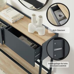 OTTO home Konsolentisch Azly | Grau