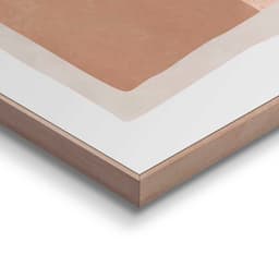 Reinders! Poster Abstrakt, im Holzrahmen | Beige