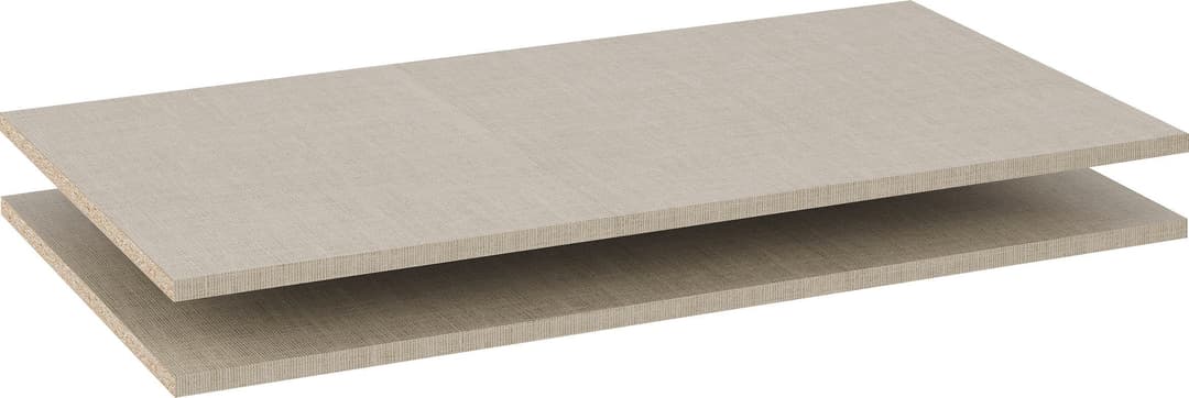 rauch Einlegeboden Zubehör für Rauch-Schwebetürenschränke BLUE | Beige