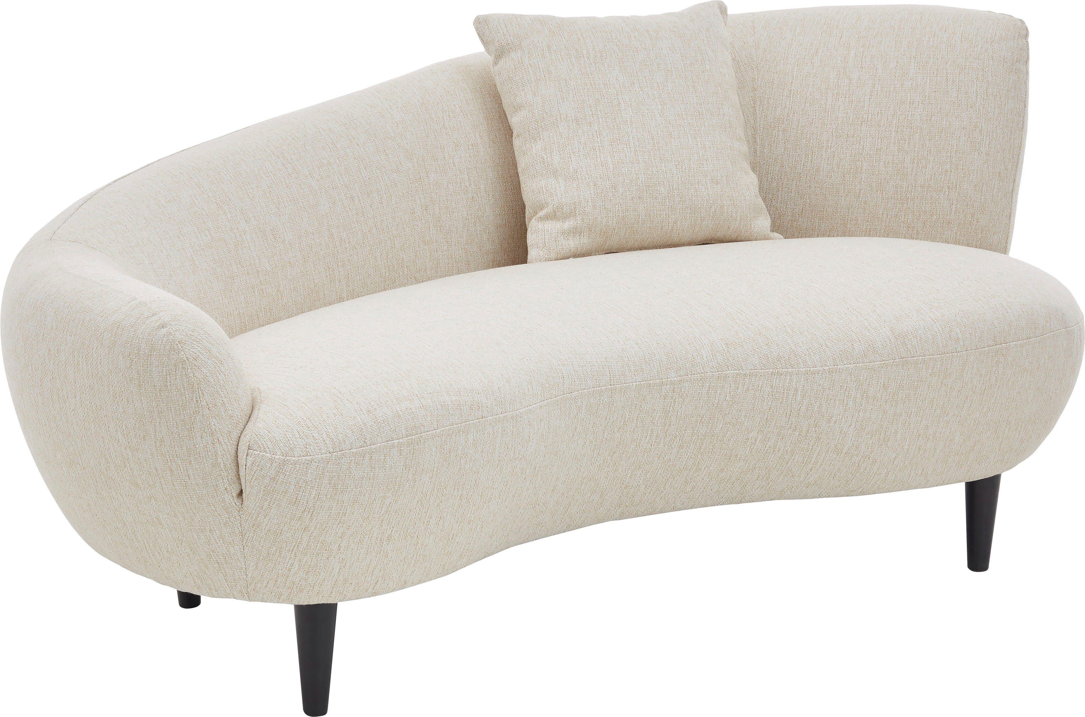 ATLANTIC home collection Chaiselongue Olivia | Beige