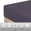 OTTO home Spannbettlaken PHYSALIS | Lila 2