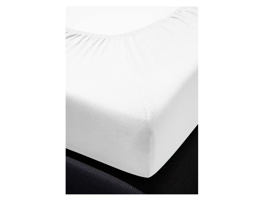 Irisette Spannbettlaken Kuschel Jersey Spannbettlaken Vesuv | Weiß