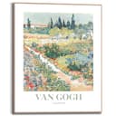 Reinders! Bild mit Rahmen Van Gogh - riverbank in springtime | Grün 2