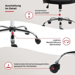 Duo Collection Bürostuhl Regensburg | Schwarz