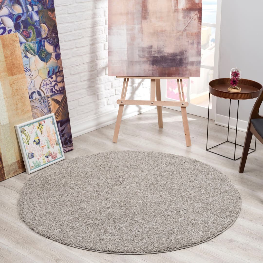Sanat Hochflor-Teppich LOCA | Grau