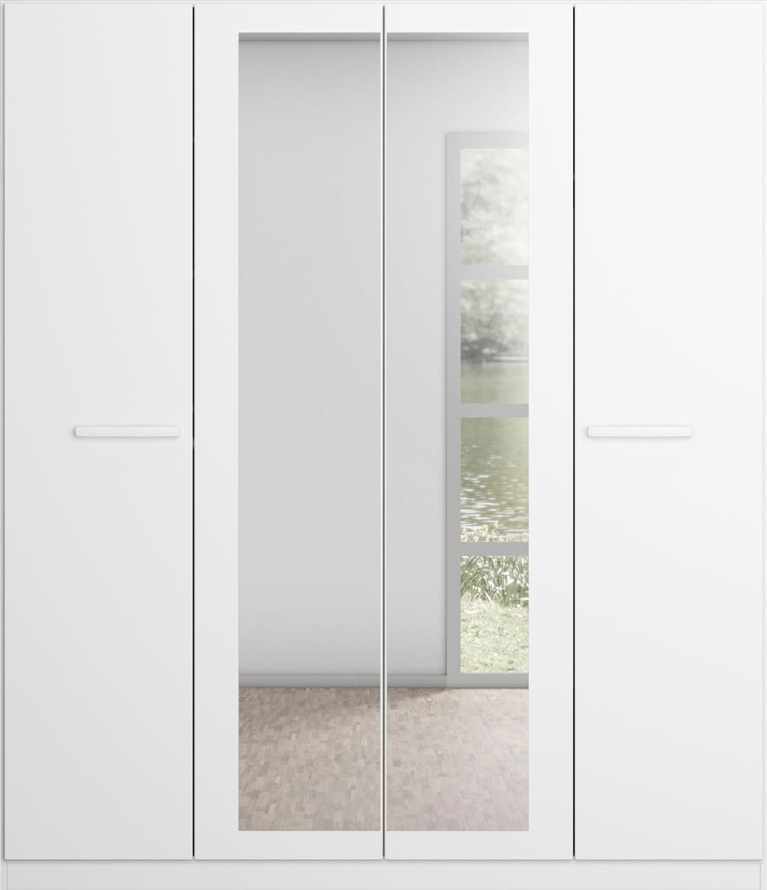 rauch MODI Kleiderschrank | Weiß