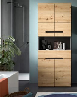 welltime Hochschrank REHAT | Holztöne