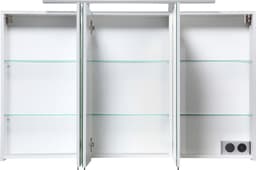 welltime Spiegelschrank Torino | Weiß