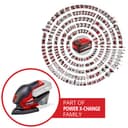 Einhell Akku-Multischleifer TE-OS 18/150 Li Solo | Mehrfarbig 2