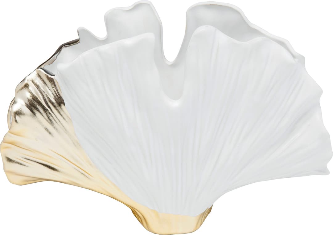 Kare Design Tischvase Vase Ginkgo Elegance | Gold