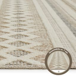 LUXOR living Teppich Crosby | Mehrfarbig