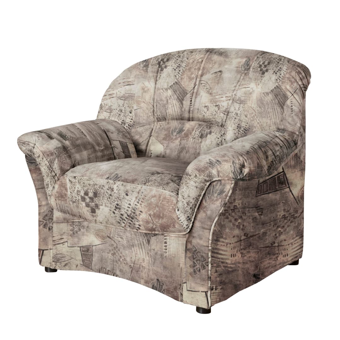 DOMO collection Sessel Bahia | Braun