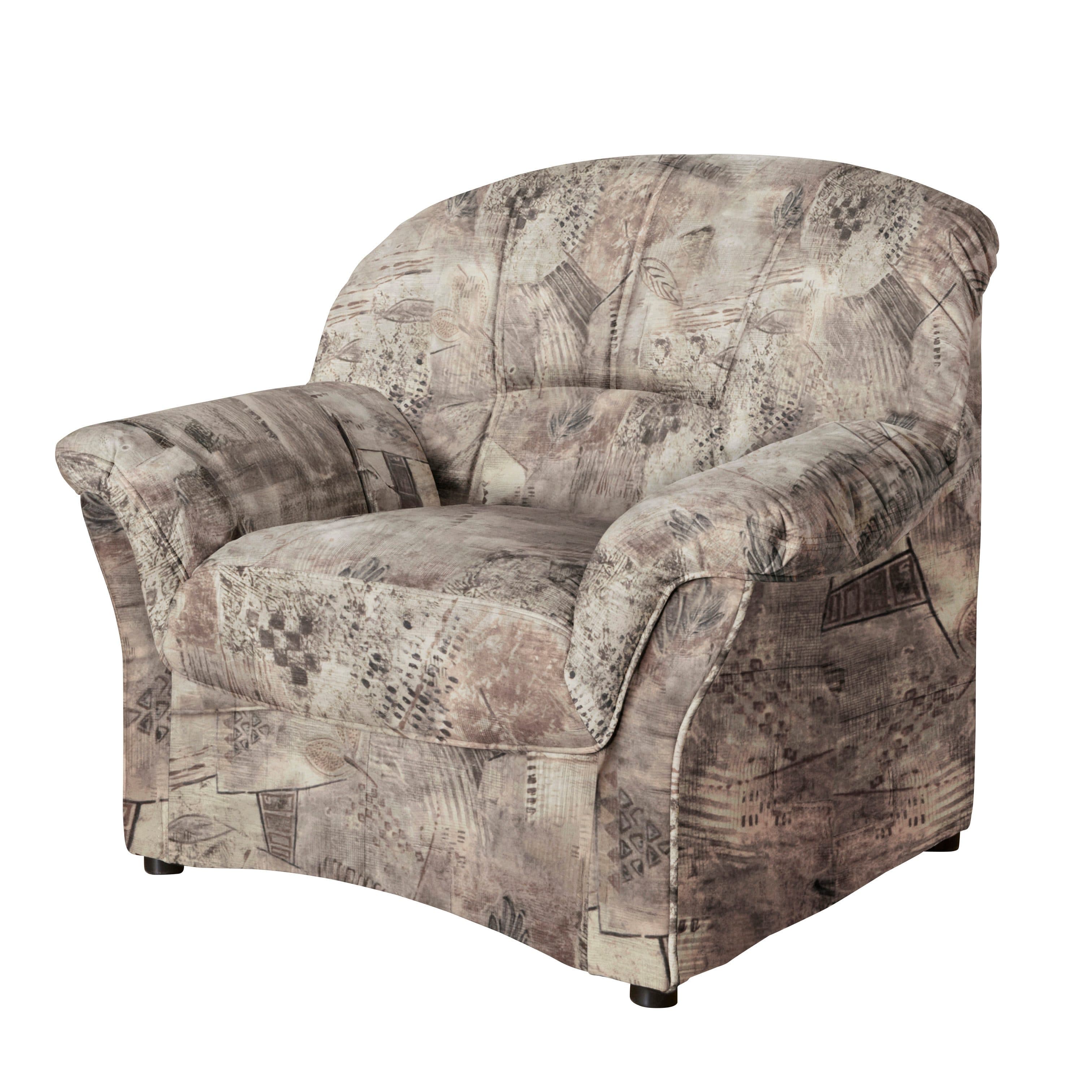 DOMO collection Sessel Bahia | Braun