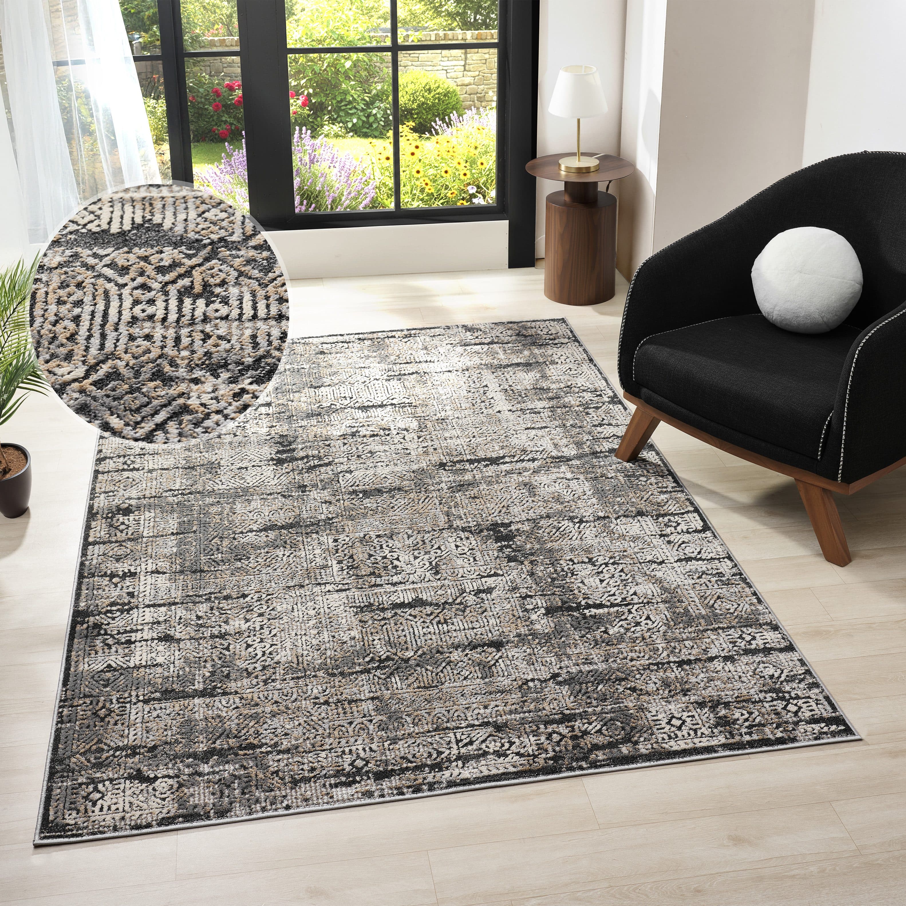 OTTO home Teppich Selin | Grau