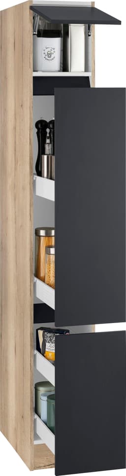 OPTIFIT Apothekerschrank Roth | Braun