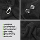 HAMMETEX Turban-Handtuch | Schwarz 5