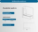 welltime Badewannenaufsatz Summer Single foggy | Weiß 4