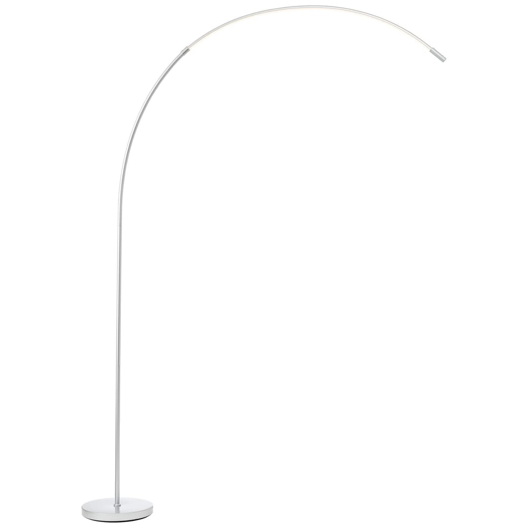 Brilliant LED Stehlampe Bow | Silber