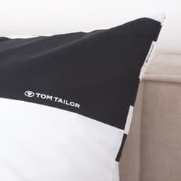 TOM TAILOR HOME Wendebettwäsche SIENA | Schwarz