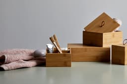 WENKO Aufbewahrungsbox Terra | Braun