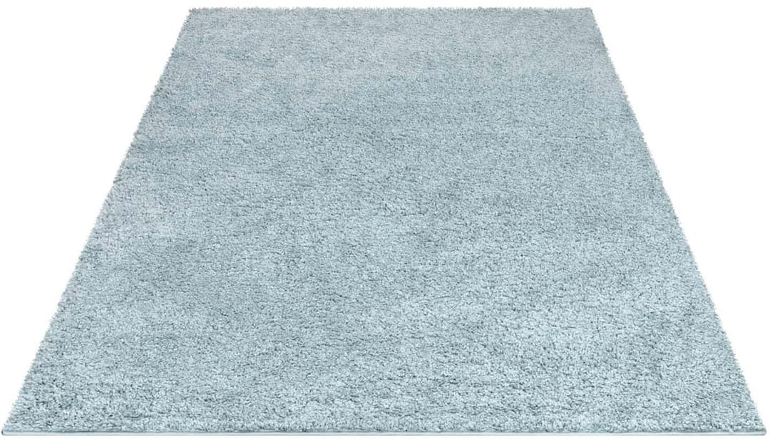 Carpet City City Shaggy Hochflor-Teppich | Türkis