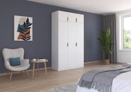rauch Kleiderschrank LAGOA | Weiß