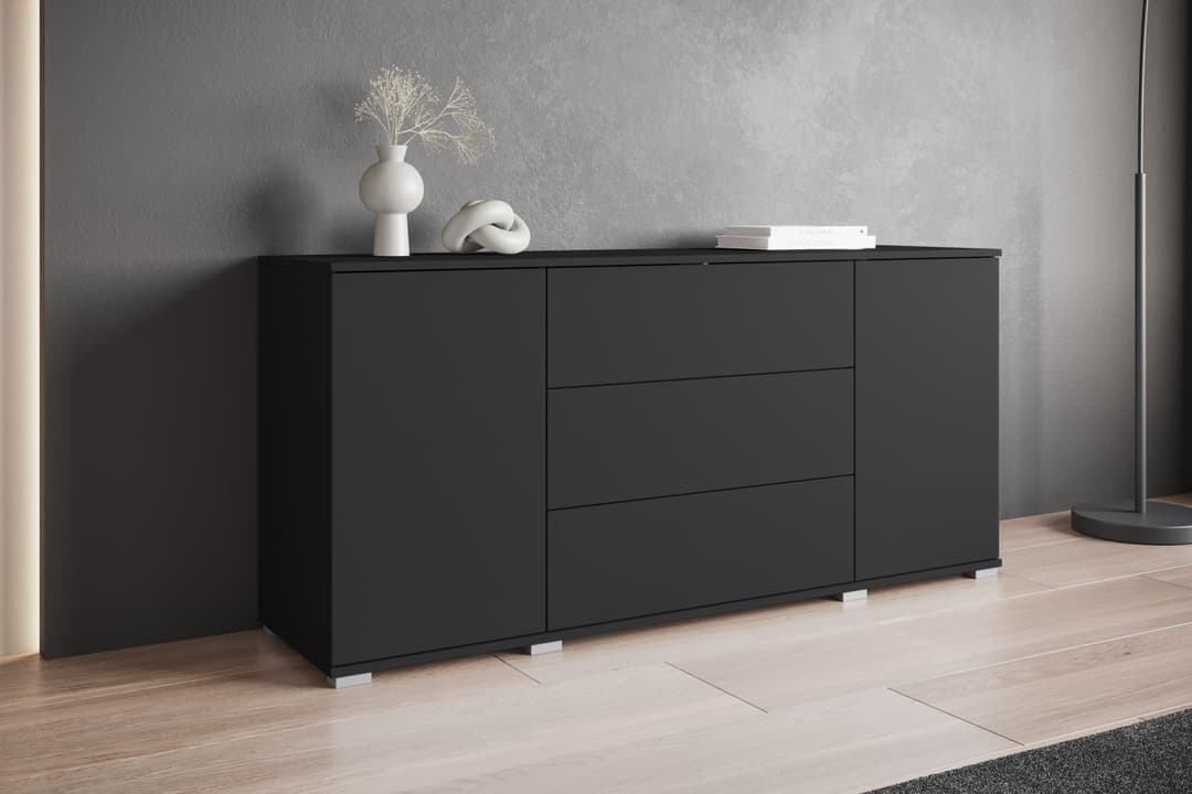 OTTO home Sideboard Kenia | Schwarz