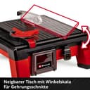Einhell TE-TC 18/115 Li-Solo Fliesenschneidemaschine | Schwarz 4