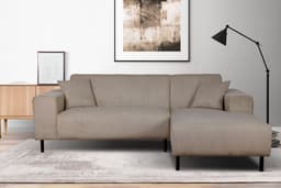 Home affaire Ecksofa ARROS L-Form | Braun