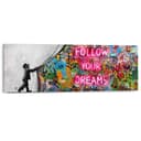 Reinders! Deco-Panel Graffiti follow your dreams | Mehrfarbig