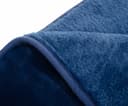 Wohndecke Premium Cashmere Feeling | Blau 3