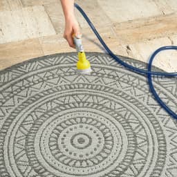 the carpet Teppich Mistra | Grau