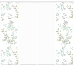 HOME WOHNIDEEN Schiebegardine 4er SET AYLA | Grün