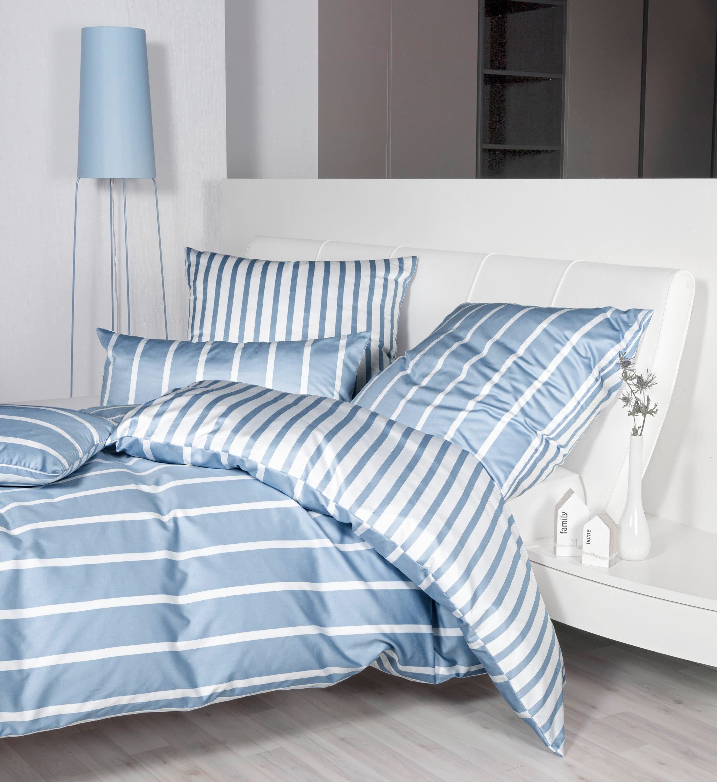 Janine Wendebettwäsche Interlock-Jersey 59028 3 | Blau
