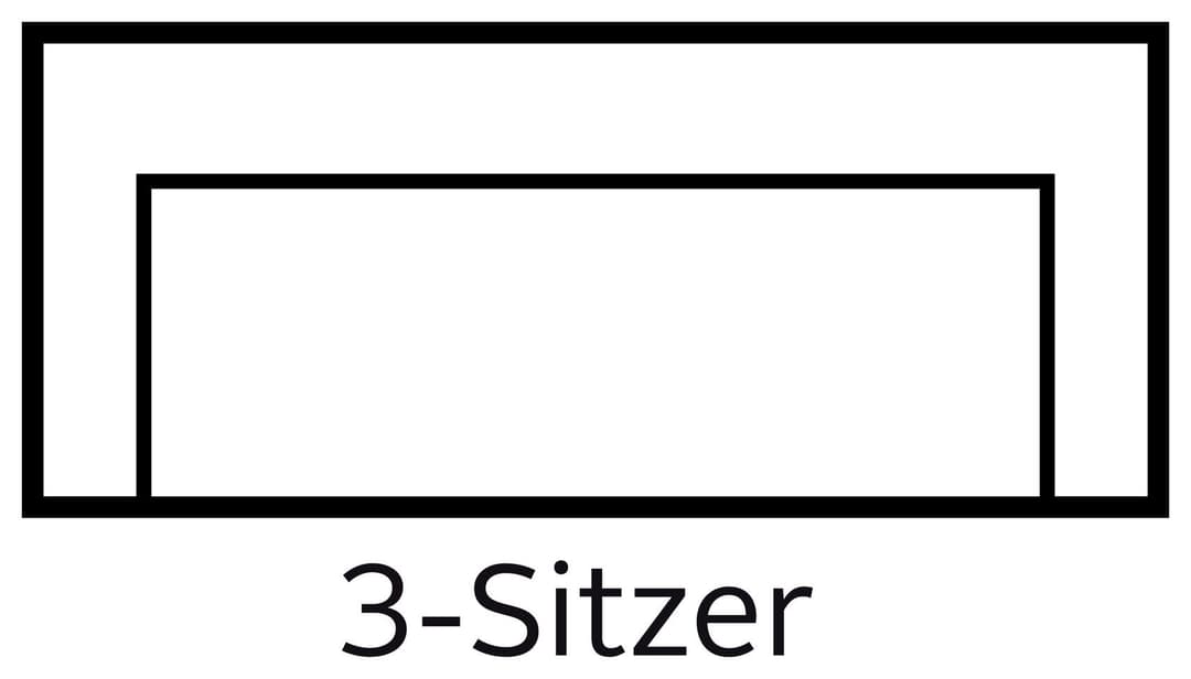 Home affaire Janek 2,5-Sitzer Sofa | Grün