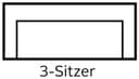 Home affaire Janek 2,5-Sitzer Sofa | Grün 5