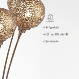 Paul Neuhaus Stehlampe GRETA | Braun