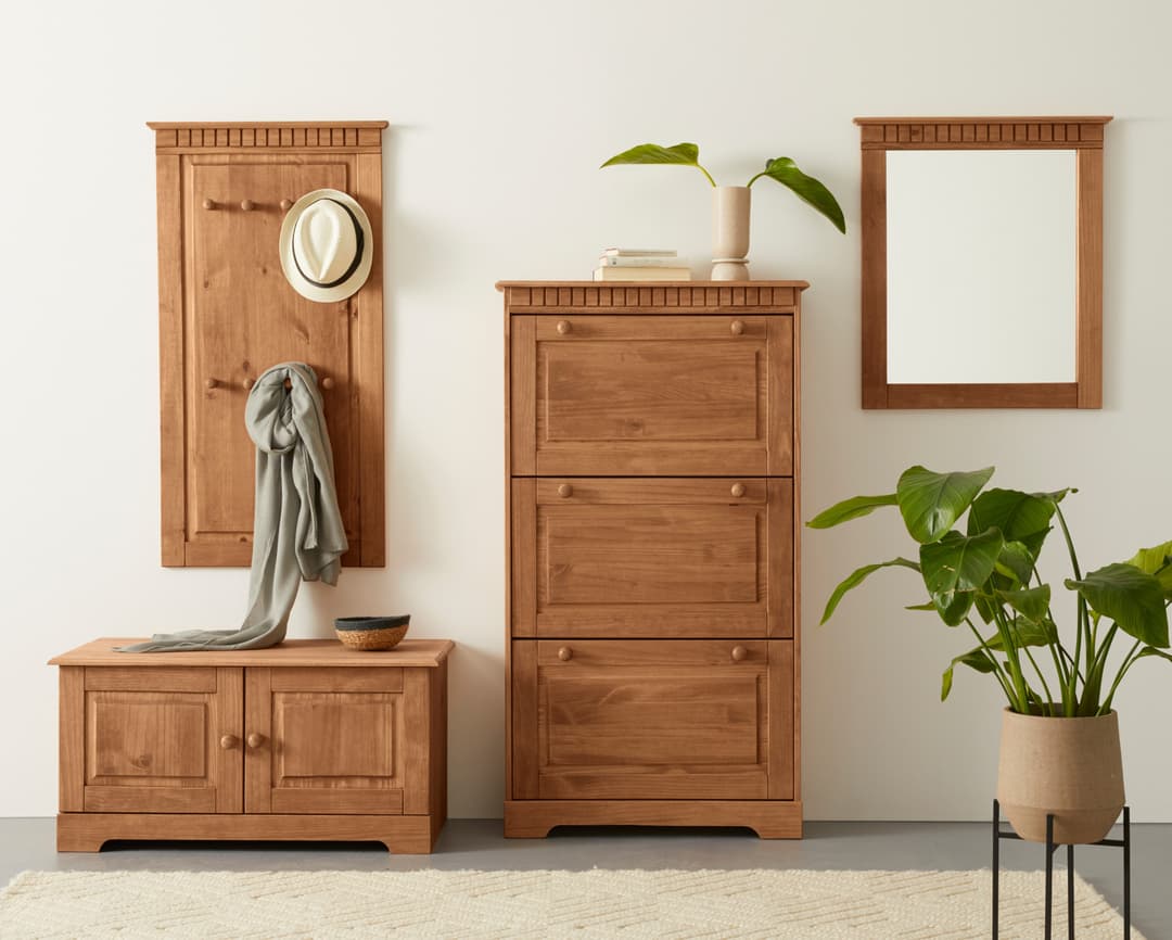 OTTO home Garderobenspiegel Lisa | Holztöne